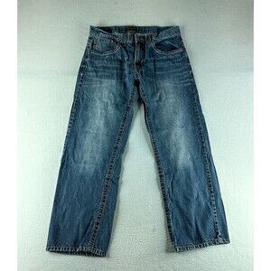 Irreverent Mens Jeans Blue Tag Size 34x30 Bootcut Medium Wash Denim
